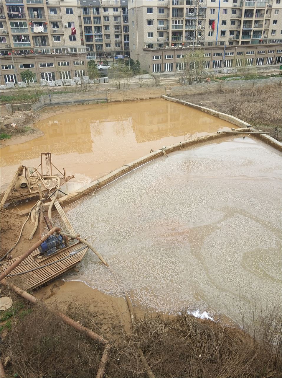麻栗坡沉淀池淤泥清理-厂区废水池淤泥清淤